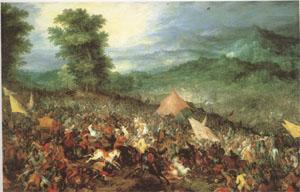 BRUEGEL, Pieter the Elder The Battle of Issus (mk05) china oil painting image